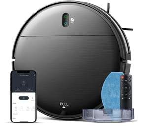 lot 47 image: BR151 Robot Vacuum and Mop Combo, 2 in 1 Mopping Robot Vacuum Cleaner
