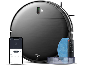 lot 48 image: BR151 Robot Vacuum and Mop Combo, 2 in 1 Mopping Robot Vacuum Cleaner