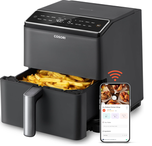 lot 59 image: COSORI 6.8Qt Air Fryer, 12-in-1 Dual Blaze for 360° Crispy Meals