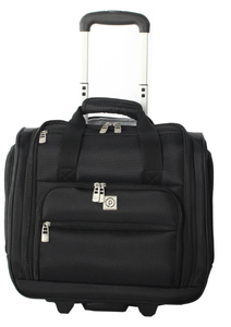 lot 635 image: Protege, Arendale Soft Side 16 Under Seat Luggage, Black