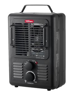 lot 654 image: LOT OF 2 Hyper Tough New 1500W Milkhouse Utility Heaters