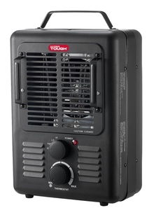lot 655 image: LOT OF 2 Hyper Tough New 1500W Milkhouse Utility Heaters