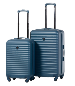 lot 67 image: Protege 2 Piece Hard Side Luggage Set with Wheels, Suitcase & Carry On Luggage Bag