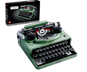 lot 82 image: LEGO Ideas Typewriter 21327 Building Set for Adults, Collectible Retro Display Model