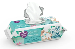 lot 430 image: LOT OF 3 Parents Choice Fragrance Free Baby Wipes, 600 Count