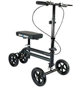 lot 107 image: KneeRover Economy Knee Scooter Steerable Knee Walker for Adults for Foot Surgery, Broken Ankle, Foot Injuries