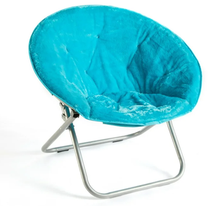 lot 228 image: Mainstays Faux Fur Saucer Chair