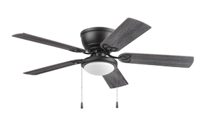 lot 240 image: Mainstays 52 Traditional Indoor Ceiling Fan with Light