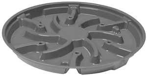 lot 363 image: 87093 Dry Lift Water Heater Pan with PVC Adapter, 25 Diameter
