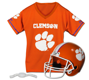 lot 395 image: Franklin Sports NCAA Kids Football Helmet  Jersey Set