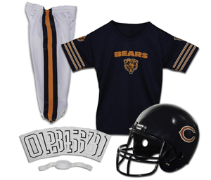 lot 409 image: Franklin Sports NFL Youth Football Uniform Set for Boys & Girls- Bears