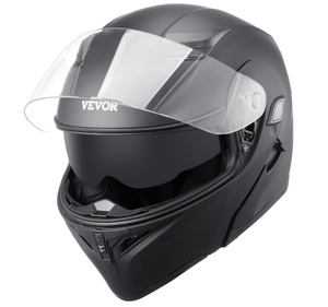 lot 418 image: XL VEVOR Unmasked Motorcycle Helmet Motocross Helmet