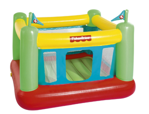 lot 531 image: Bestway Fisher-Price Bouncesational Bouncer with Built-in Pump