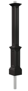 lot 41 image: Mayne 5835-BK Signature Outdoor Lamp Post, 56 x 8 x 8 Black