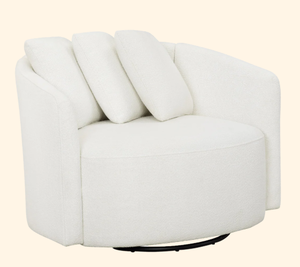 lot 42 image: The Drew Chair by Beautiful, Fawn Fabric