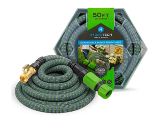 lot 514 image: Hydrotech 58 in. Dia. x 50 ft. Burst Proof Expandable Garden Water Hose
