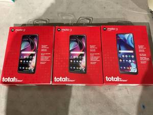 lot 453 image: LOT of 3 Total by Verizon Cell Phones