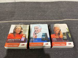 lot 167 image: LOT OF 3 Consumer Cellular Phones