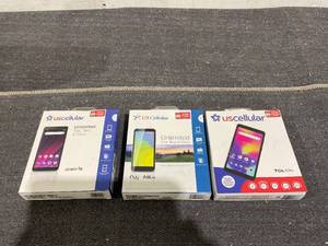 lot 168 image: LOT OF 3 USCellular Phones
