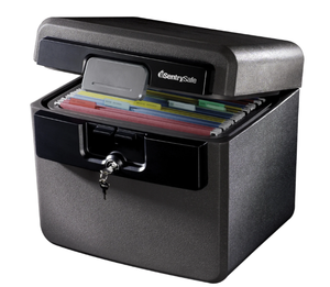 lot 219 image: SentrySafe HD4100 Safe Box, Fire-Resistant and Water-Resistant with Key Lock 0.65 cu. ft