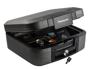 lot 220 image: SentrySafe CHW20201 Fire-Resistant and Water-Resistant Chest Safe with Tubular Key Lock 0.28 Cu. ft