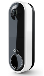 lot 259 image: Arlo Essential Video Doorbell - HD Video, 180° View, Night Vision, 2 Way Audio, Direct to Wi-Fi No Hub Needed