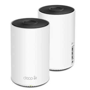 lot 261 image: 2PCS TP-Link Deco Wi-Fi 6E AXE5400 Whole Home Mesh Routers, 6 Ghz Band, Coverage up to 5,500 Sq. ft