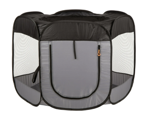 lot 536 image: LOT OF 2 FurHaven Pet Products Medium Portable Mesh Playpen Pop-Up Enclosure For Dogs & Cats