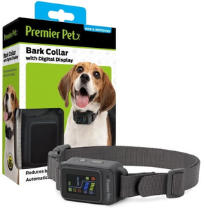 lot 539 image: Premier Pet Bark Collar with Digital Display - Reduces Barking quickly & safely