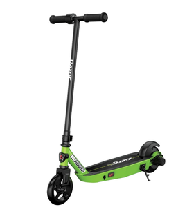 lot 688 image: Razor Black Label E90 Electric Scooter for Tweens Ages 8, 120lbs max, 10mph max, Hub Motor
