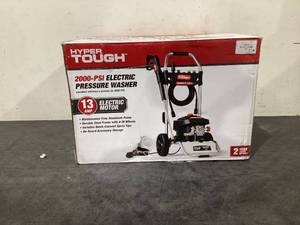 lot 713 image: Hyper Tough 2000 PSI at 1.2 GPM 120 V Electric Powered Cold Water Pressure Washer