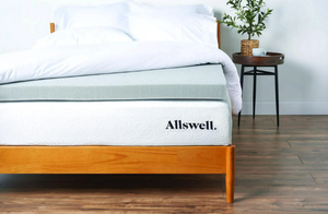lot 337 image: Allswell 3 Sleep Cool ThermaGel Memory Foam Topper Infused with Graphite, Queen