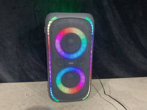 lot 737 image: Onn. Wireless Party Speaker with LED Lighting