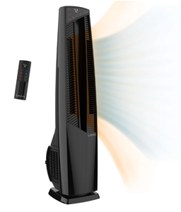 lot 269 image: Lasko 37.5 Duo Comfort High Velocity Fan and Ceramic Space Heater with Remote