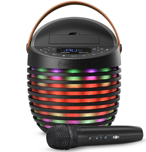 lot 306 image: Singing Machine Karaoke system for Adults & Kids with Wireless Microphone, SingCast One