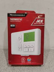 lot 43 image: ACE PROGRAMMABLE THERMOSTAT