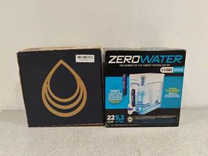 lot 79 image: 2 NEW WATER FILTRATION FILTERS ( BRITA & ZEROWATER )