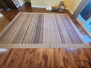 lot 15 image: Modern Stripe Area Rug