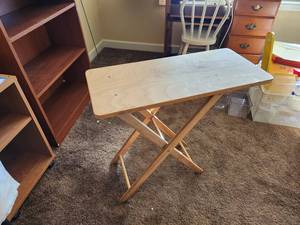lot 62 image: Folding Wooden Table 33
