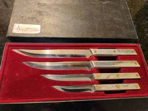 lot 131 image: American Made Cutlery Knife Set