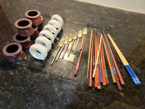 lot 135 image: Handcrafted Tableware Set