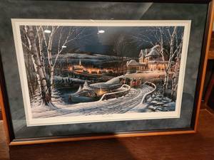 lot 173 image: Terry Redlin Family Traditions Print