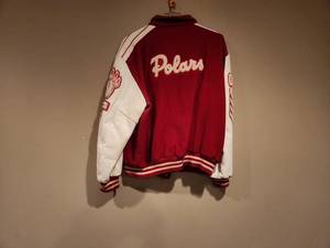 lot 186 image: Vintage Polar Varsity Jacket