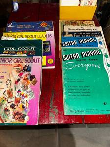 lot 226 image: Vintage Scouting & Music Book Lot