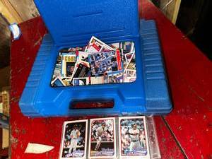 lot 235 image: Collectible Sports Cards Lot in Case