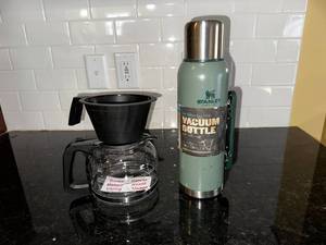 lot 262 image: Stanley Vacuum Bottle & Coffee Dripper