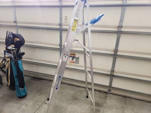 lot 290 image: Werner 6 Aluminum Step Ladder