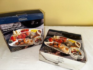 lot 77 image: Trudeau Fondue Plates Set of 8