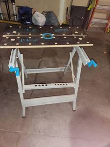 lot 14 image: Wolfcraft Folding Workbench