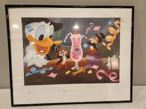 lot 104 image: Disney New Year Art Signed by Don Williams